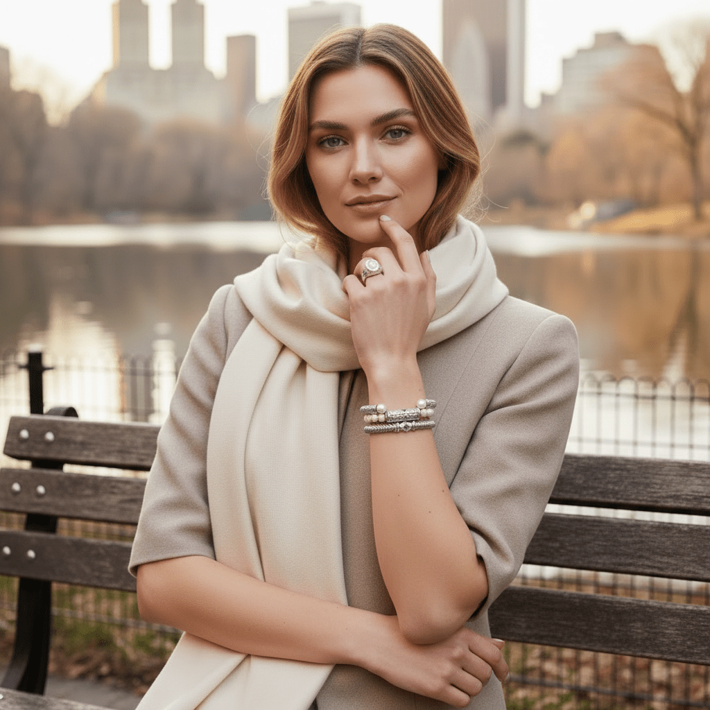 Silver Serenity in New York - DaneilaLeon