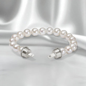 Persian Shield Women's Pearl & Diamonds Add - On Strand - DaneilaLeon