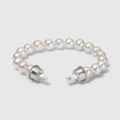 Daneila Léon Sterling Silver Add - On Daneila Léon sterling silver add-on pearl strand with lab-grown diamonds